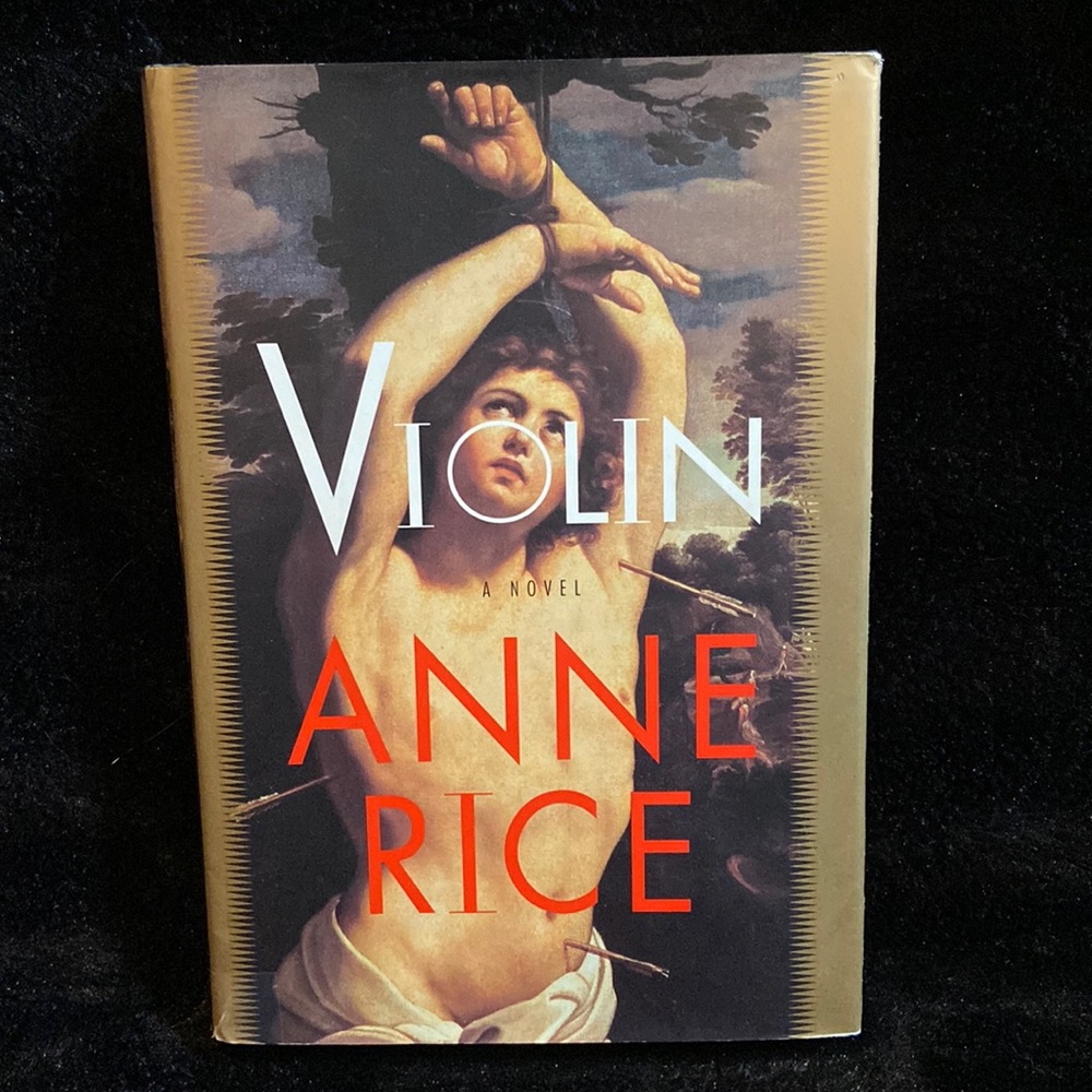 *SOLD* violin by anne rice book